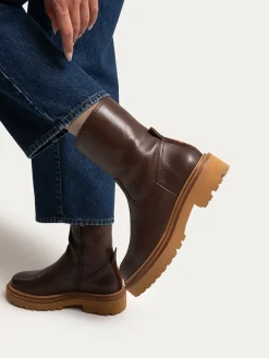 HOFF Botas Y Botines^BOTA PIEL OFFICE MARRÓN
