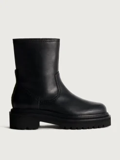 HOFF Botas Y Botines^BOTA PIEL OFFICE NEGRO