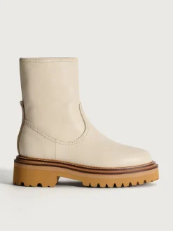 HOFF Botas Y Botines^BOTA PIEL OFFICE OFF WHITE
