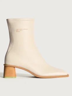 HOFF Botas Y Botines^BOTÍN TACÓN DATE OFF WHITE