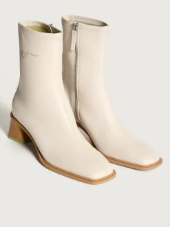 HOFF Botas Y Botines^BOTÍN TACÓN DATE OFF WHITE
