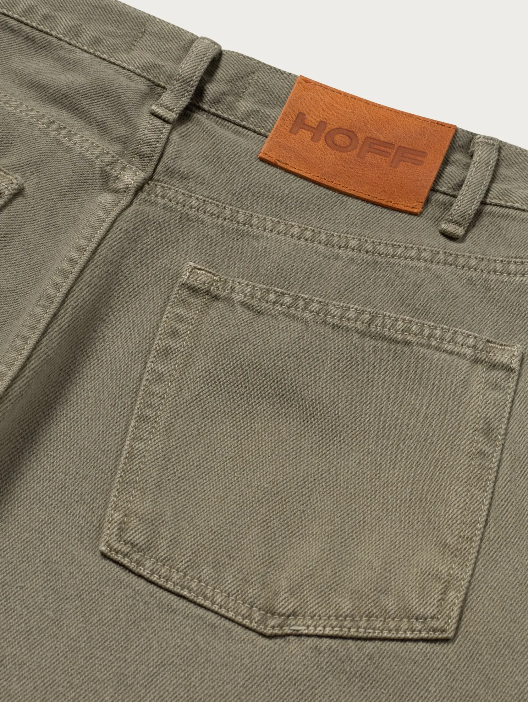 HOFF Pantalones^DENIM CAQUI