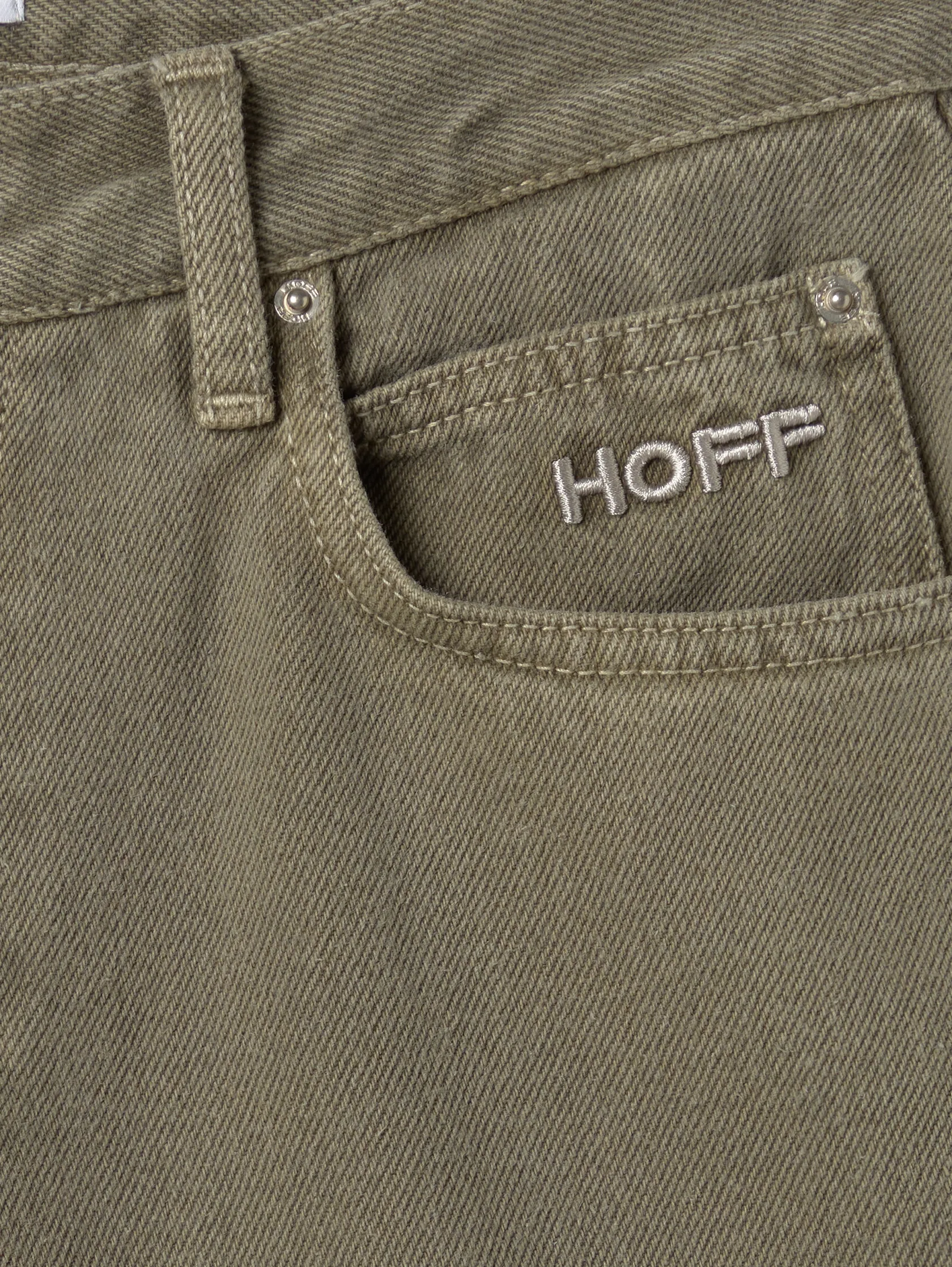 HOFF Pantalones^DENIM CAQUI