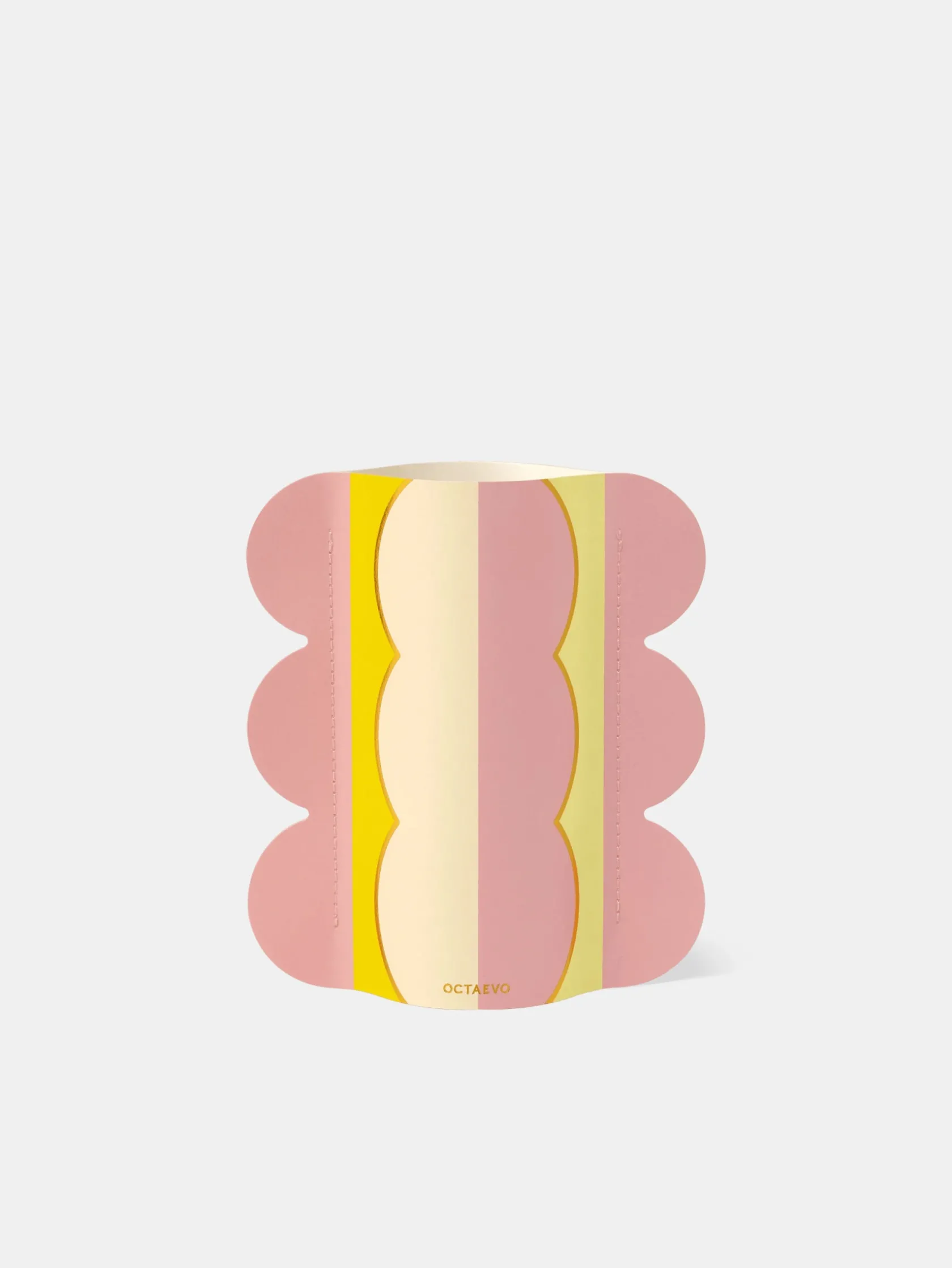 HOFF Decoración|Decoración^MINI PAPER VASE RIVIERA WAVE