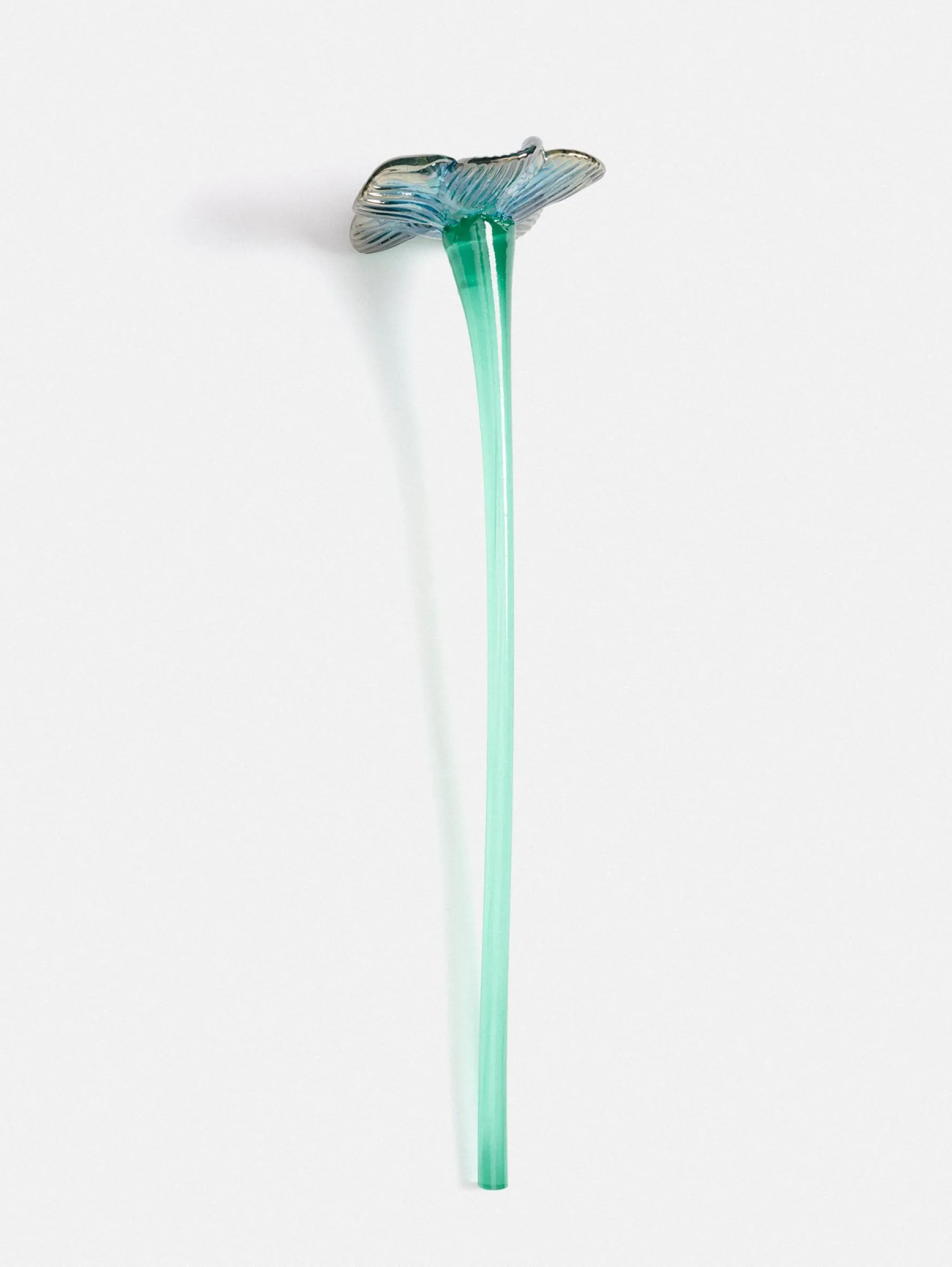 HOFF Decoración|Decoración^MOUTHBLOWN CRYSTAL FLOWER SILVER