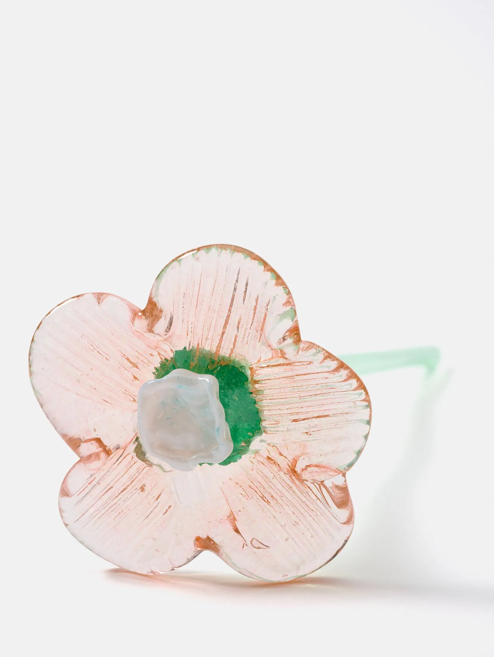 HOFF Decoración|Decoración^MOUTHBLOWN CRYSTAL FLOWER CREAM