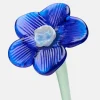 HOFF Decoración|Decoración^MOUTHBLOWN CRYSTAL FLOWER BLUE