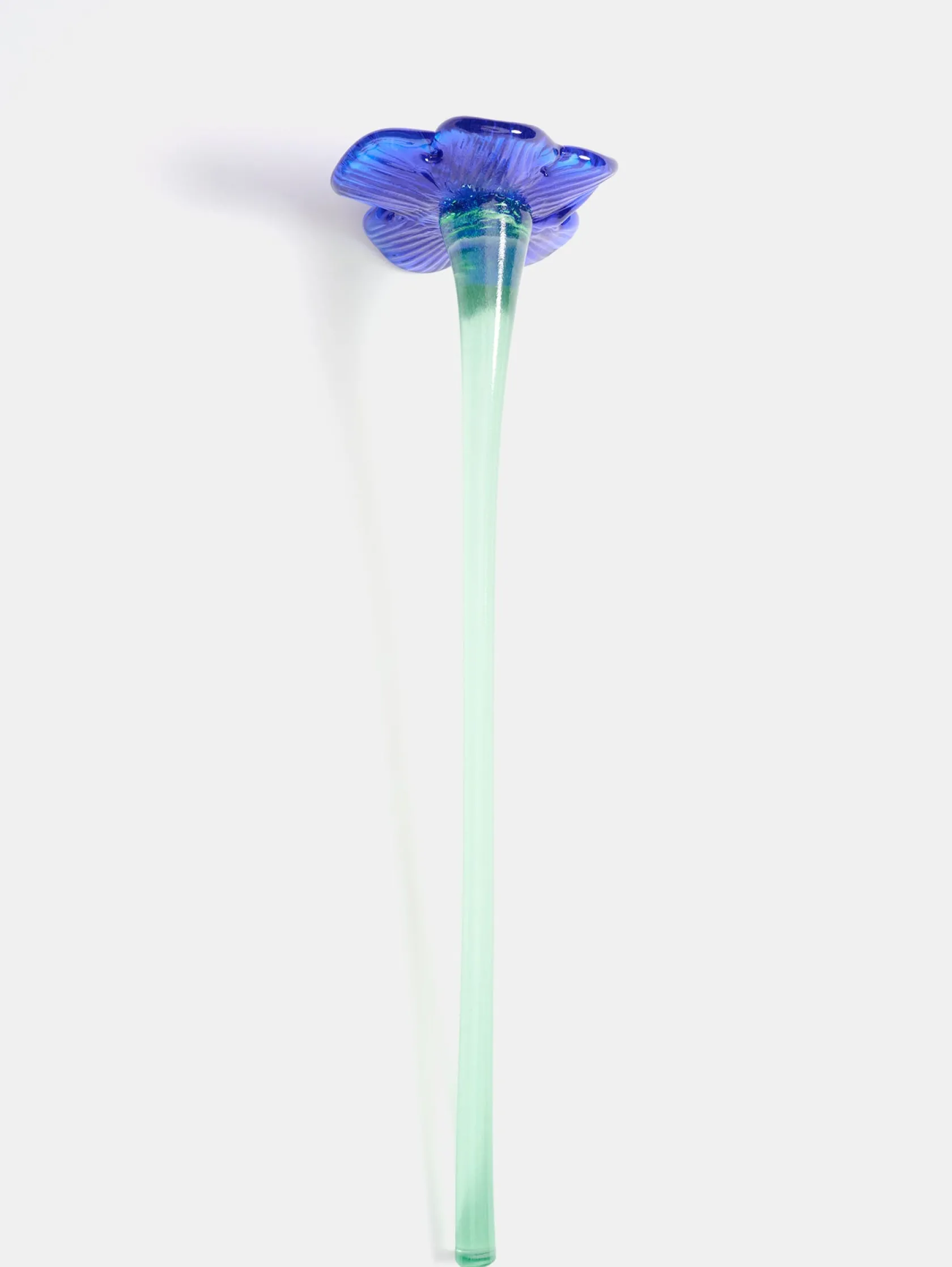 HOFF Decoración|Decoración^MOUTHBLOWN CRYSTAL FLOWER BLUE