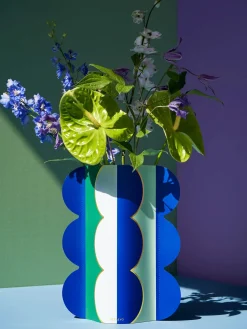 HOFF Decoración|Decoración^PAPER VASE RIVIERA WAVE